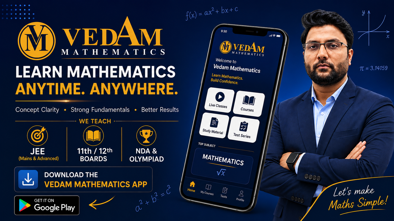 Download Vedam Mathematics App