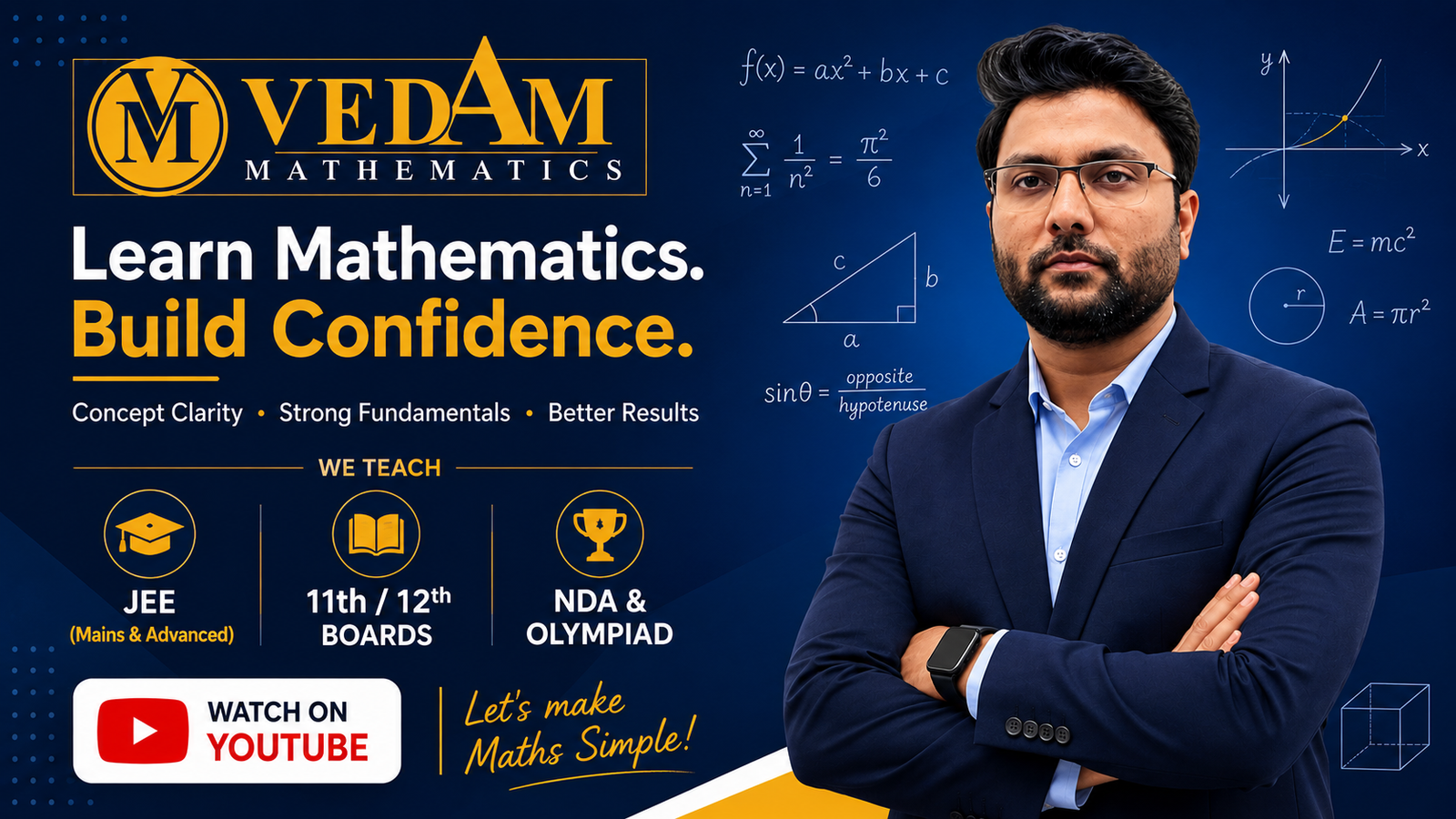 Watch Vedam Mathematics on YouTube